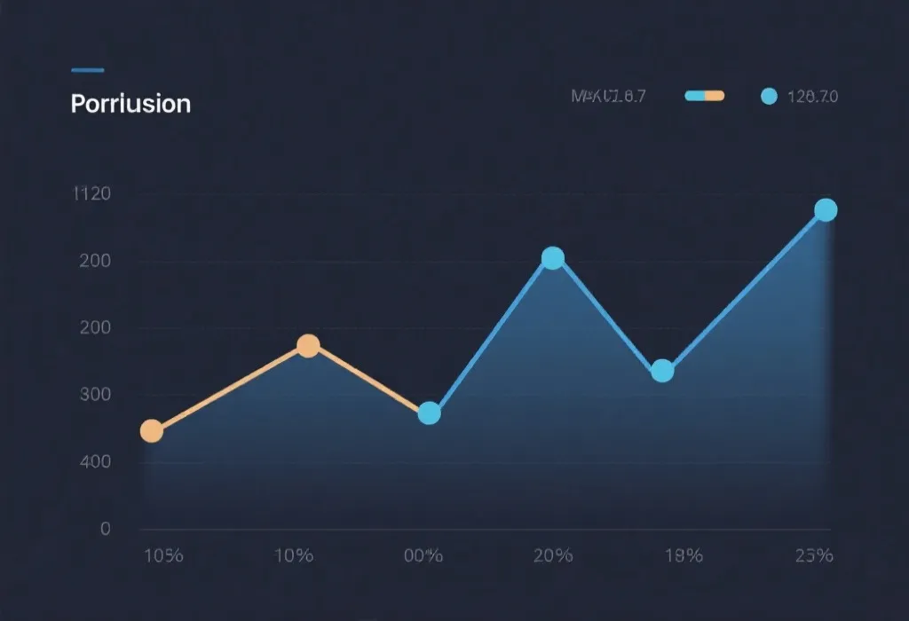 数据走势图示意